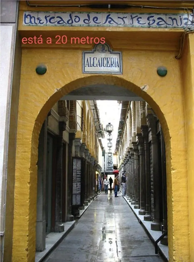 En El Corazon De Granada Daire